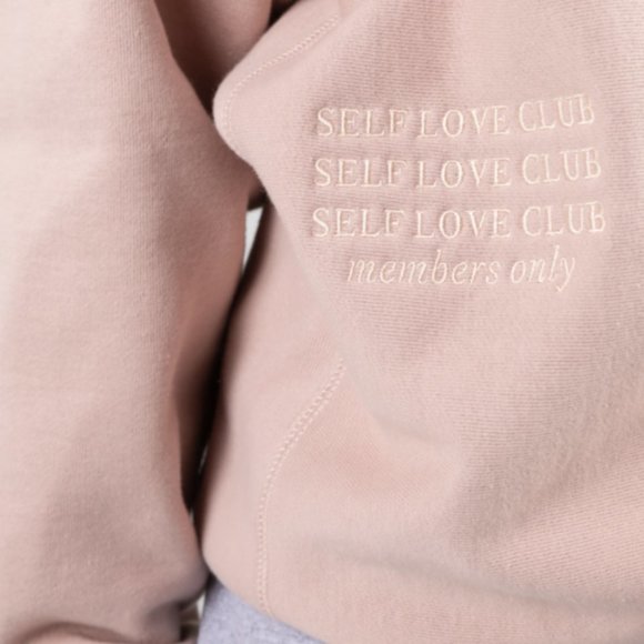 Self Love Club Members only Pink Crewneck - Picture 3 of 3